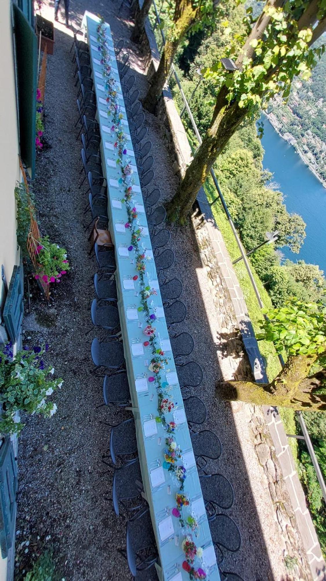 Ristorante Hotel Falchetto Brunate Kültér fotó